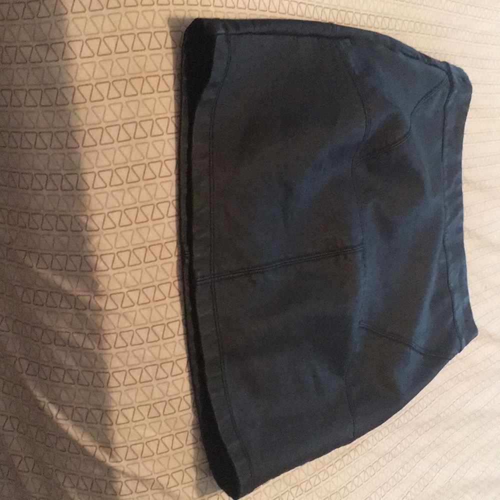 Forever 21 Black Faux Leather Skirt